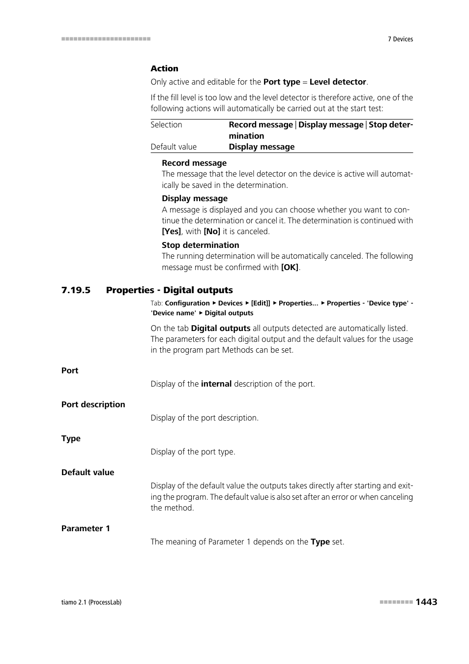 5 properties - digital outputs, Properties - digital outputs 3, Properties - digital outputs 8 | Metrohm tiamo 2.1 (ProcessLab) User Manual | Page 1459 / 1602