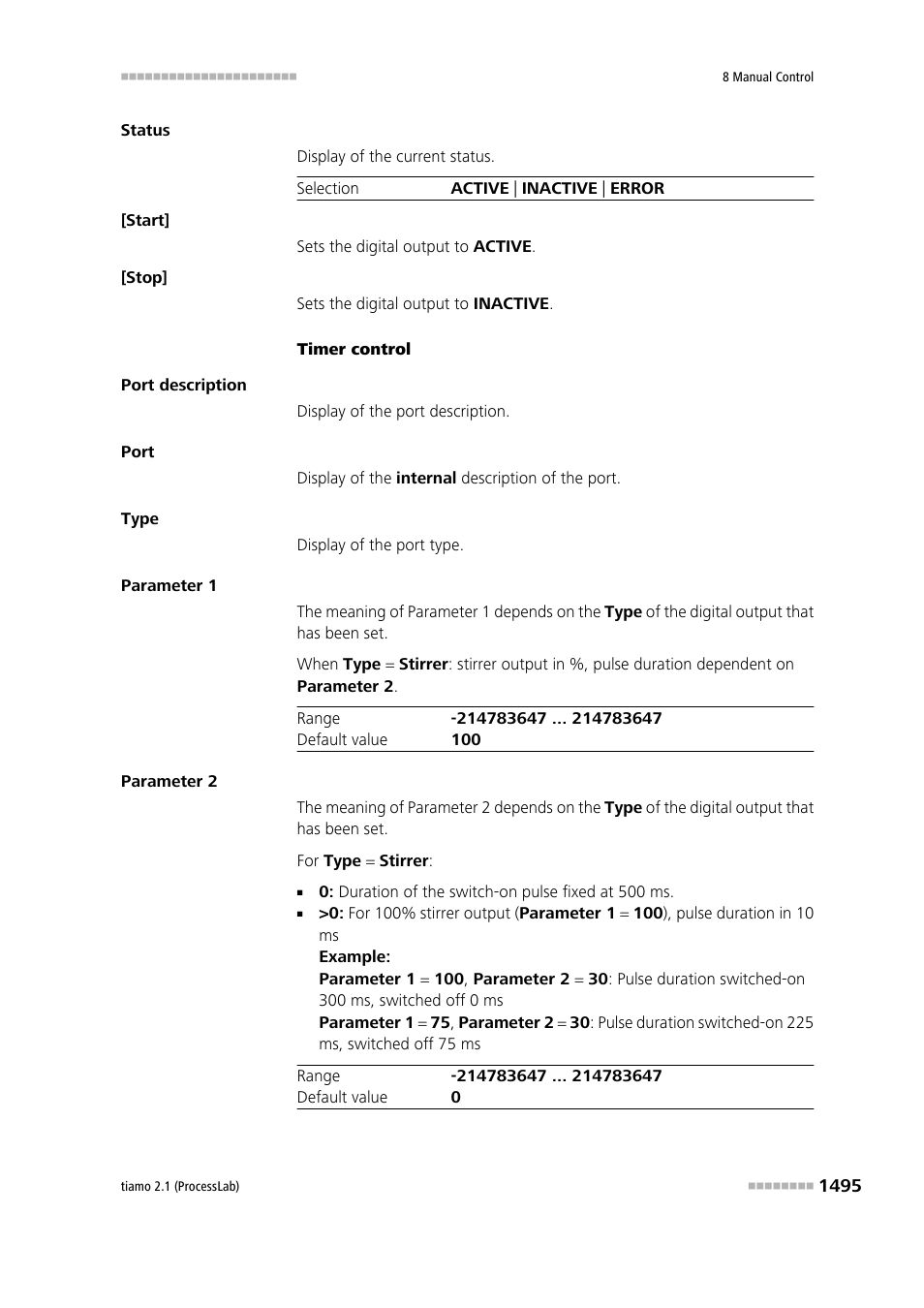 Metrohm tiamo 2.1 (ProcessLab) User Manual | Page 1511 / 1602
