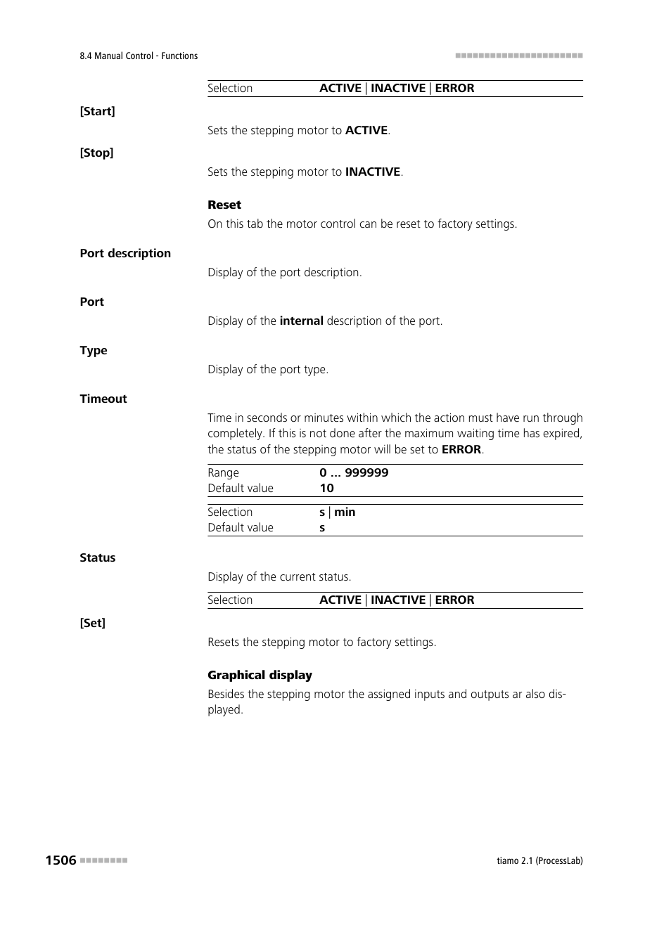 Metrohm tiamo 2.1 (ProcessLab) User Manual | Page 1522 / 1602