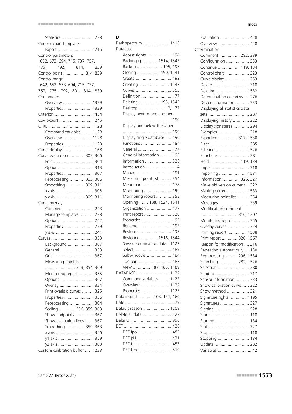 Metrohm tiamo 2.1 (ProcessLab) User Manual | Page 1589 / 1602