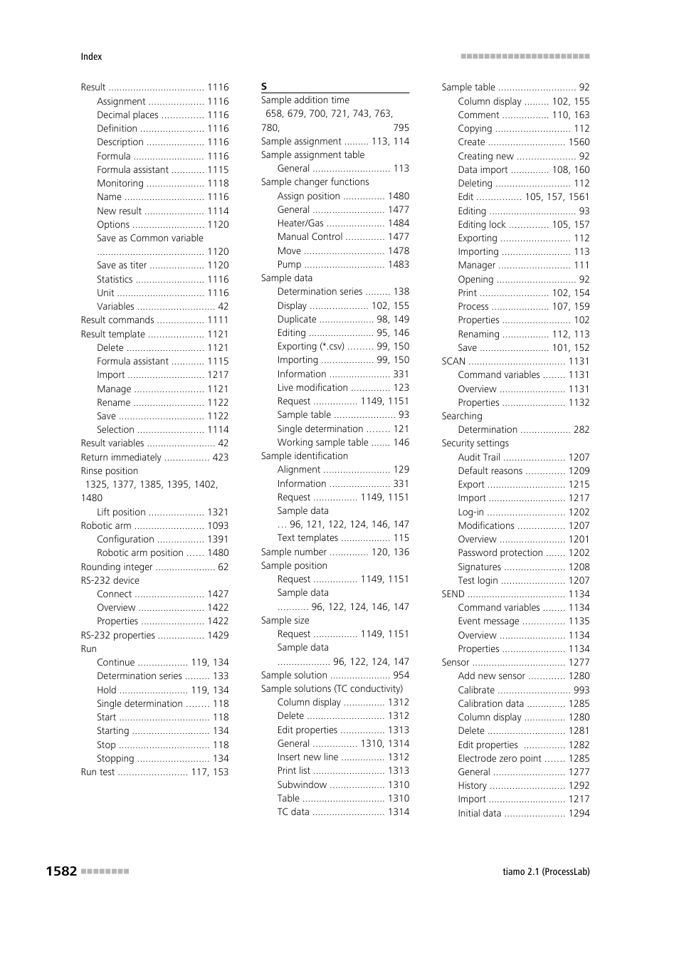 Metrohm tiamo 2.1 (ProcessLab) User Manual | Page 1598 / 1602