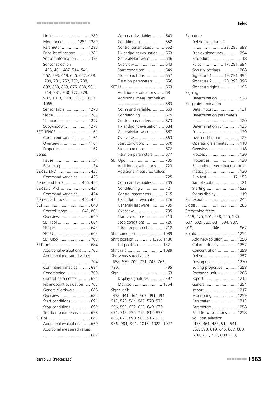 Metrohm tiamo 2.1 (ProcessLab) User Manual | Page 1599 / 1602