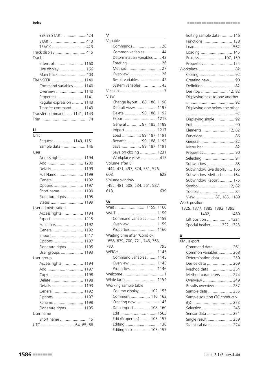 Metrohm tiamo 2.1 (ProcessLab) User Manual | Page 1602 / 1602