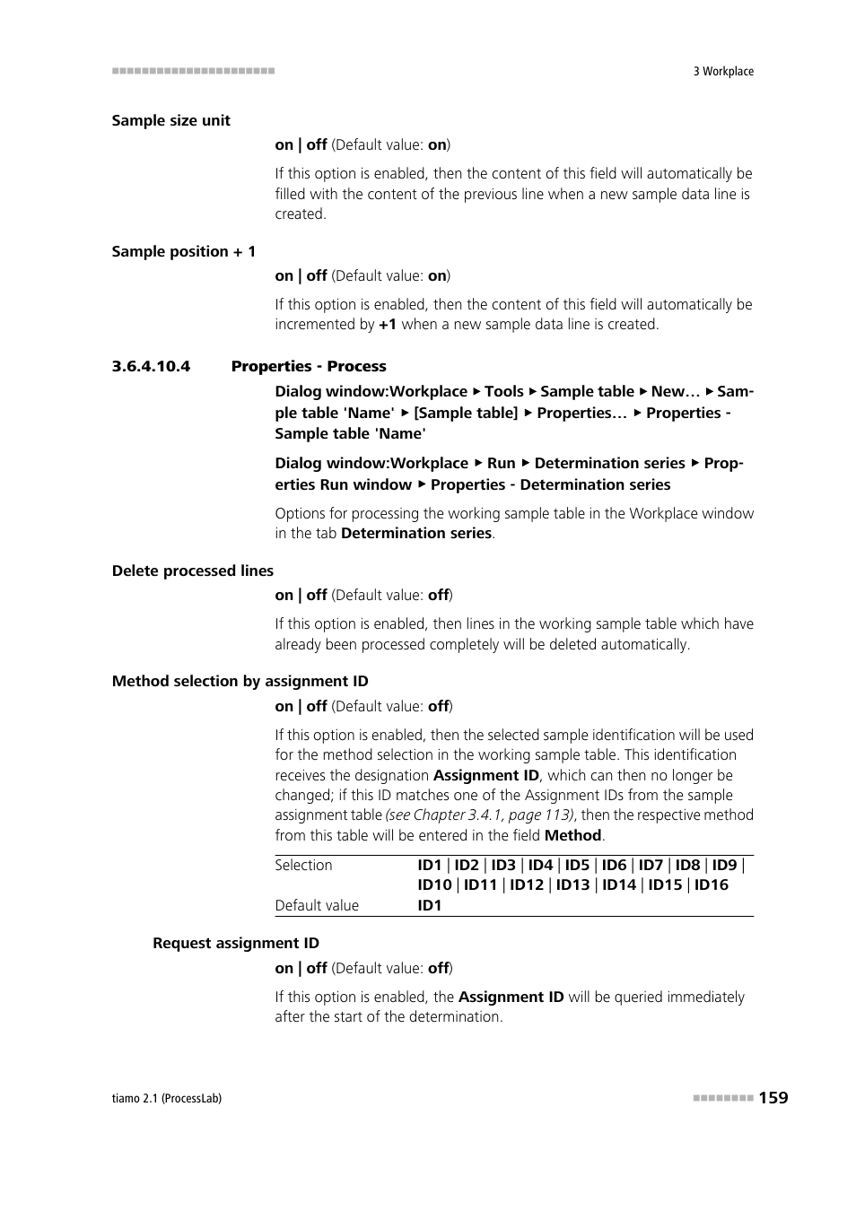 4 properties - process | Metrohm tiamo 2.1 (ProcessLab) User Manual | Page 175 / 1602