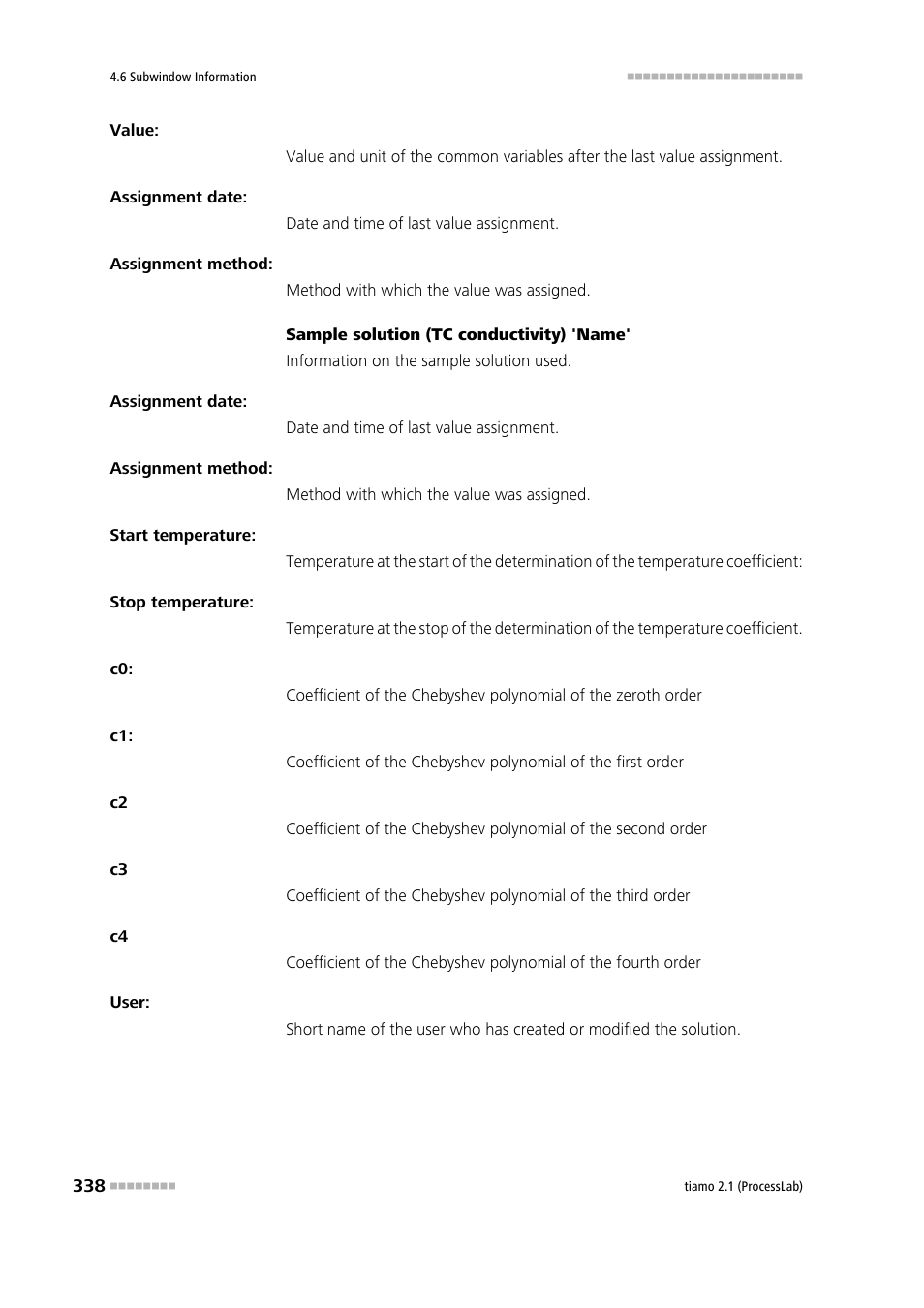 Metrohm tiamo 2.1 (ProcessLab) User Manual | Page 354 / 1602