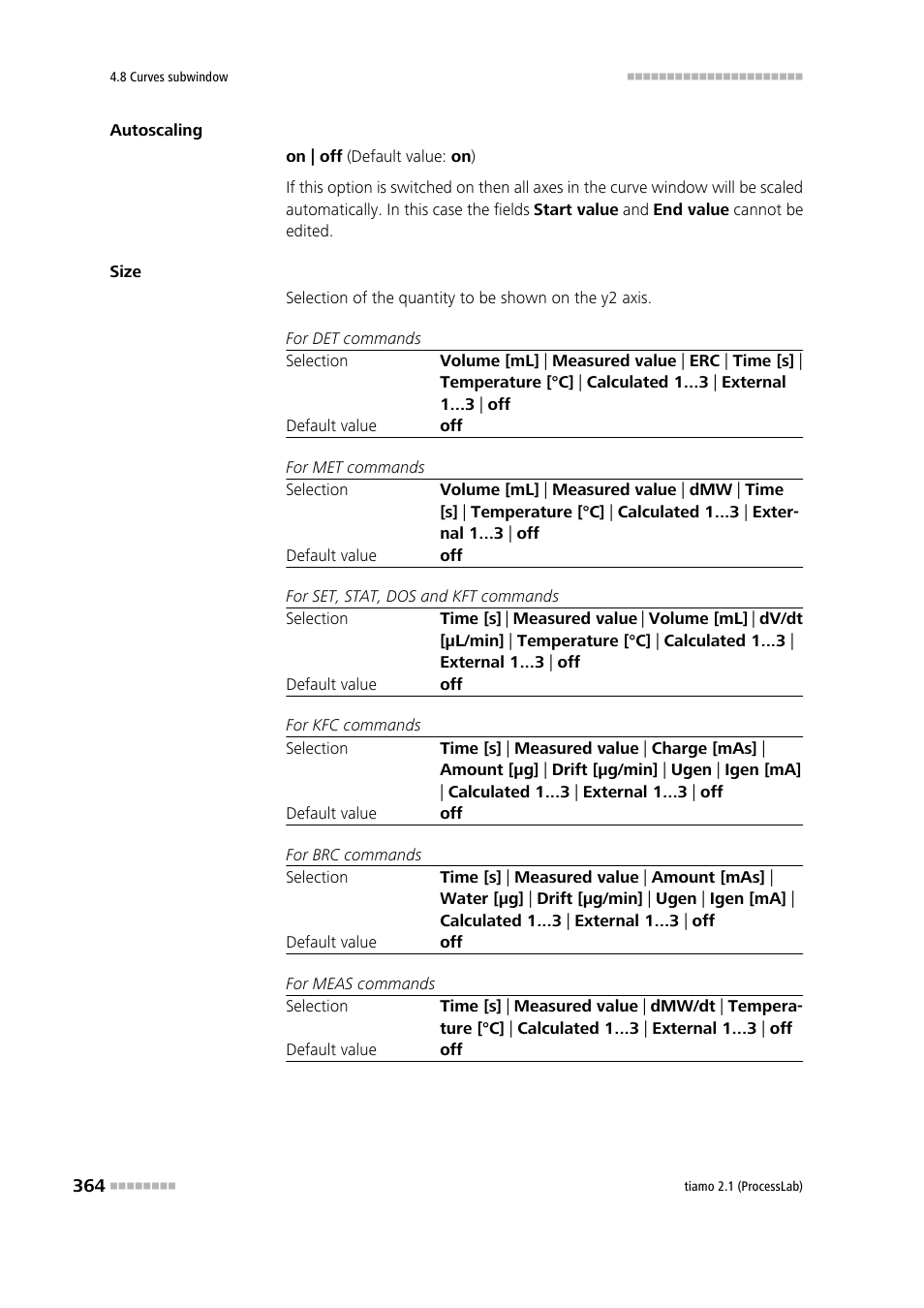 Metrohm tiamo 2.1 (ProcessLab) User Manual | Page 380 / 1602