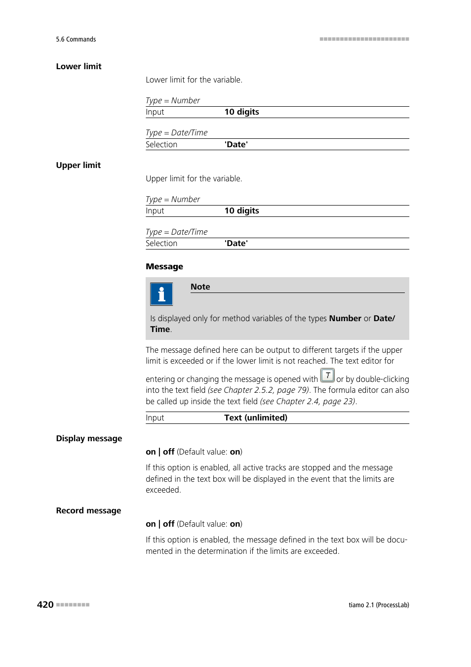 Metrohm tiamo 2.1 (ProcessLab) User Manual | Page 436 / 1602