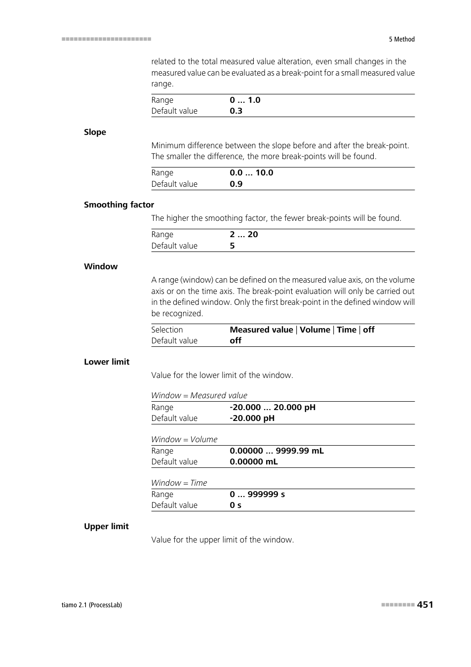 Metrohm tiamo 2.1 (ProcessLab) User Manual | Page 467 / 1602