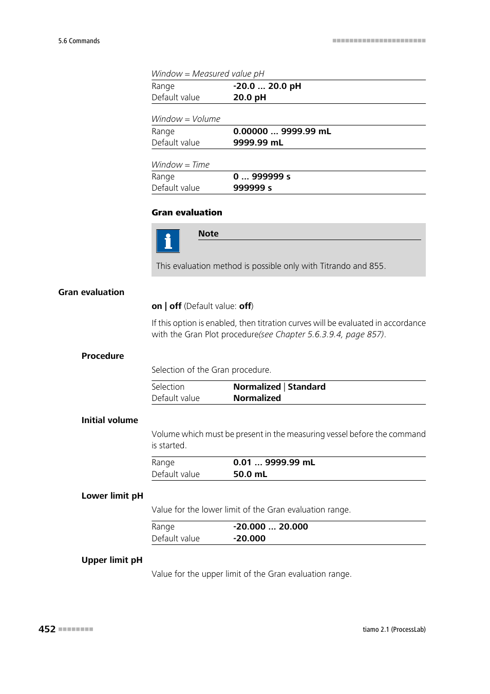 Metrohm tiamo 2.1 (ProcessLab) User Manual | Page 468 / 1602