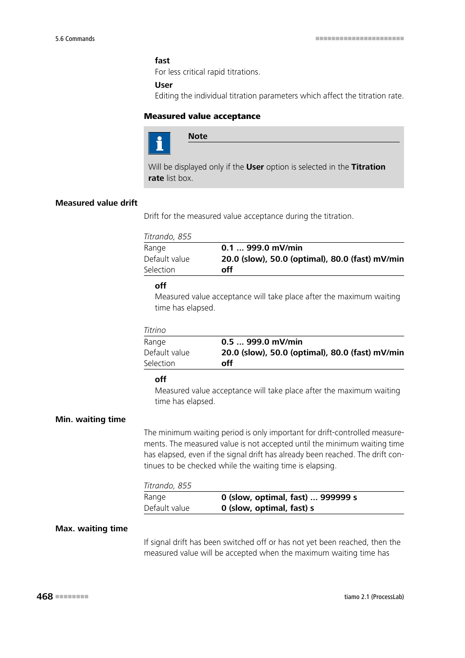 Metrohm tiamo 2.1 (ProcessLab) User Manual | Page 484 / 1602