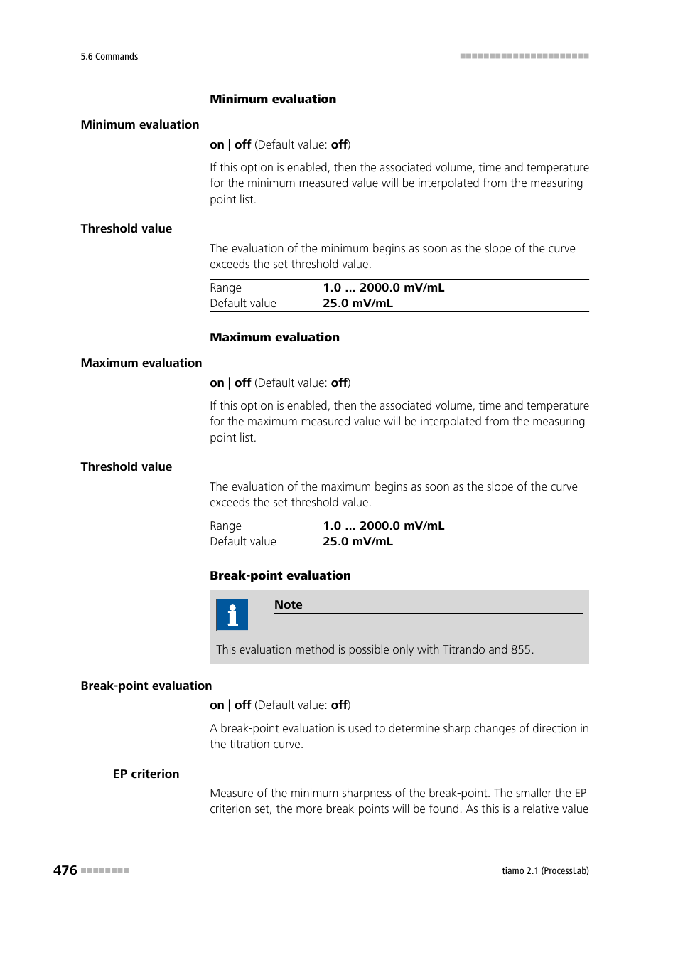 Metrohm tiamo 2.1 (ProcessLab) User Manual | Page 492 / 1602