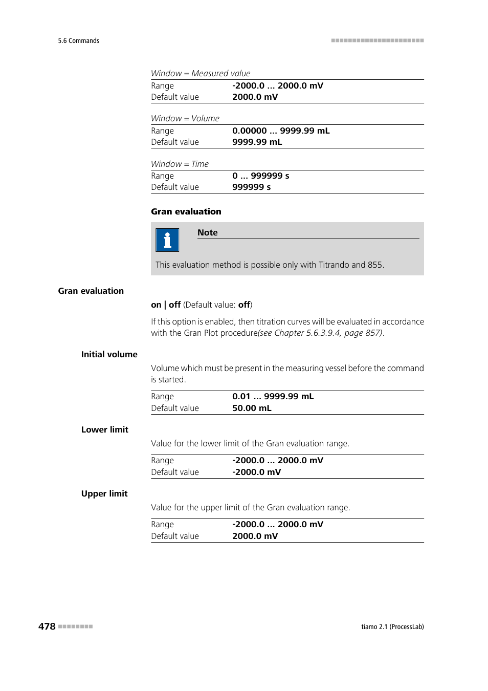 Metrohm tiamo 2.1 (ProcessLab) User Manual | Page 494 / 1602