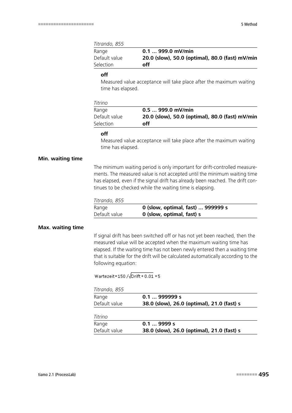 Metrohm tiamo 2.1 (ProcessLab) User Manual | Page 511 / 1602