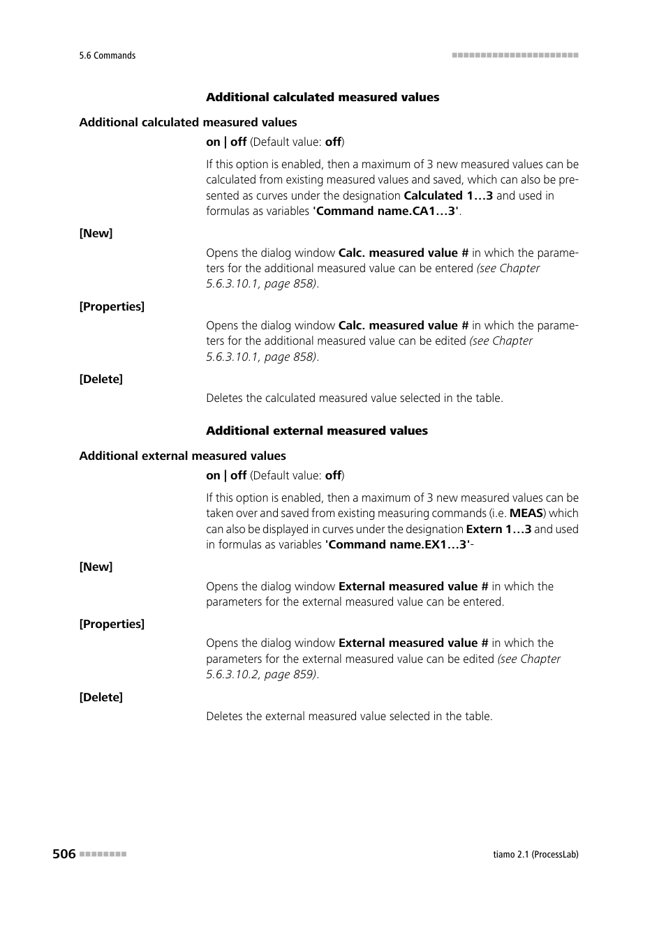 Metrohm tiamo 2.1 (ProcessLab) User Manual | Page 522 / 1602