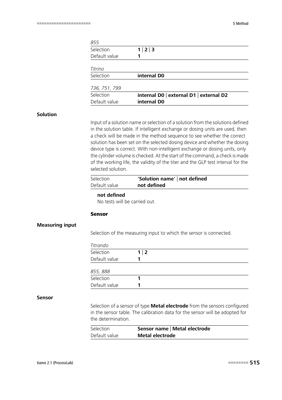 Metrohm tiamo 2.1 (ProcessLab) User Manual | Page 531 / 1602