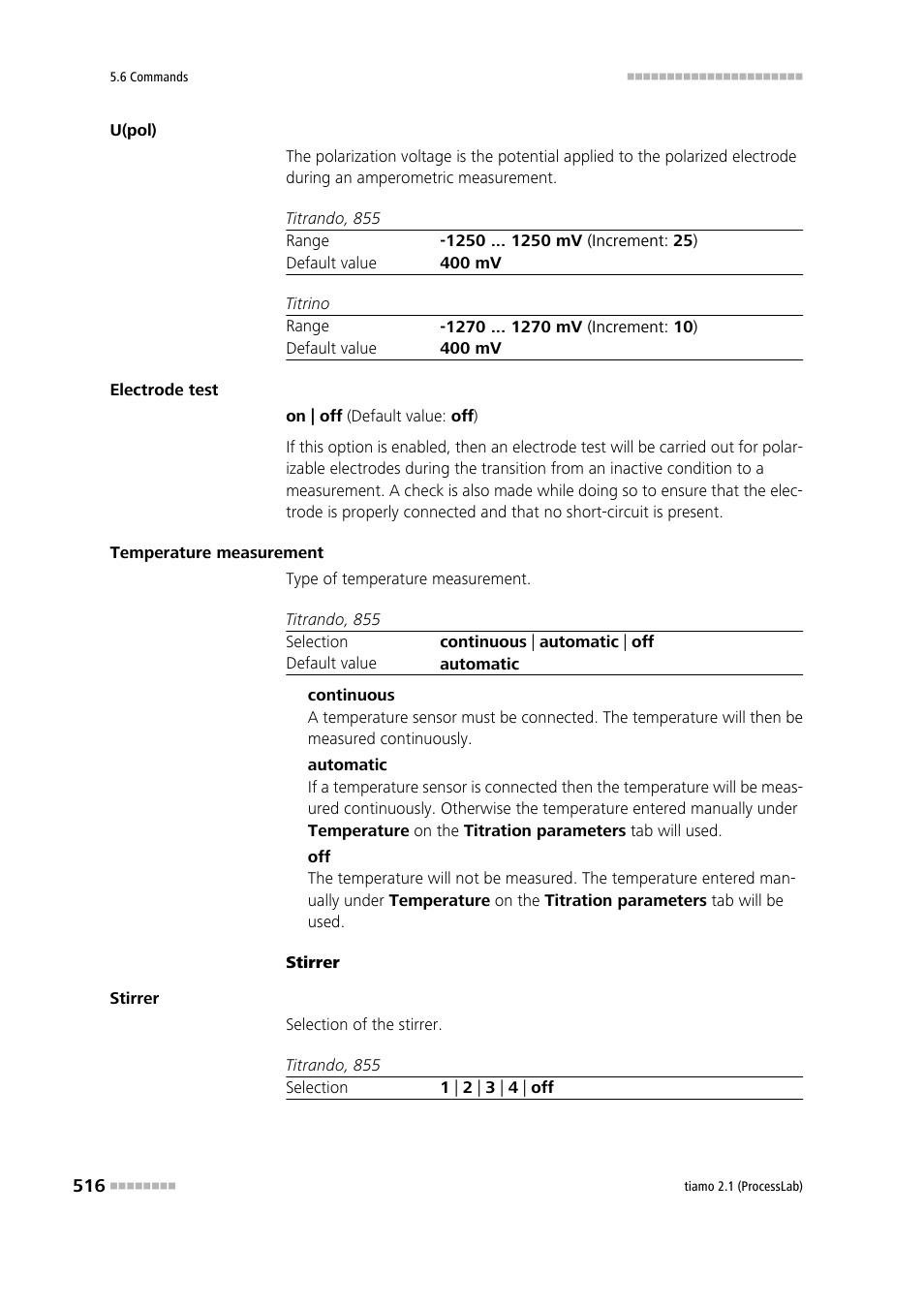 Metrohm tiamo 2.1 (ProcessLab) User Manual | Page 532 / 1602