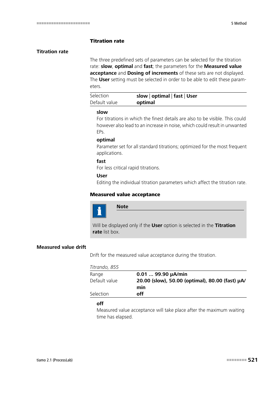 Metrohm tiamo 2.1 (ProcessLab) User Manual | Page 537 / 1602