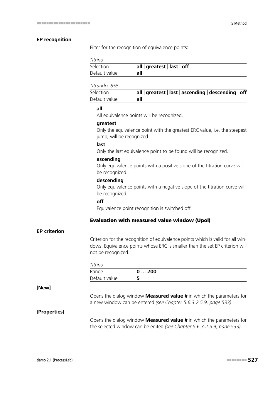 Metrohm tiamo 2.1 (ProcessLab) User Manual | Page 543 / 1602