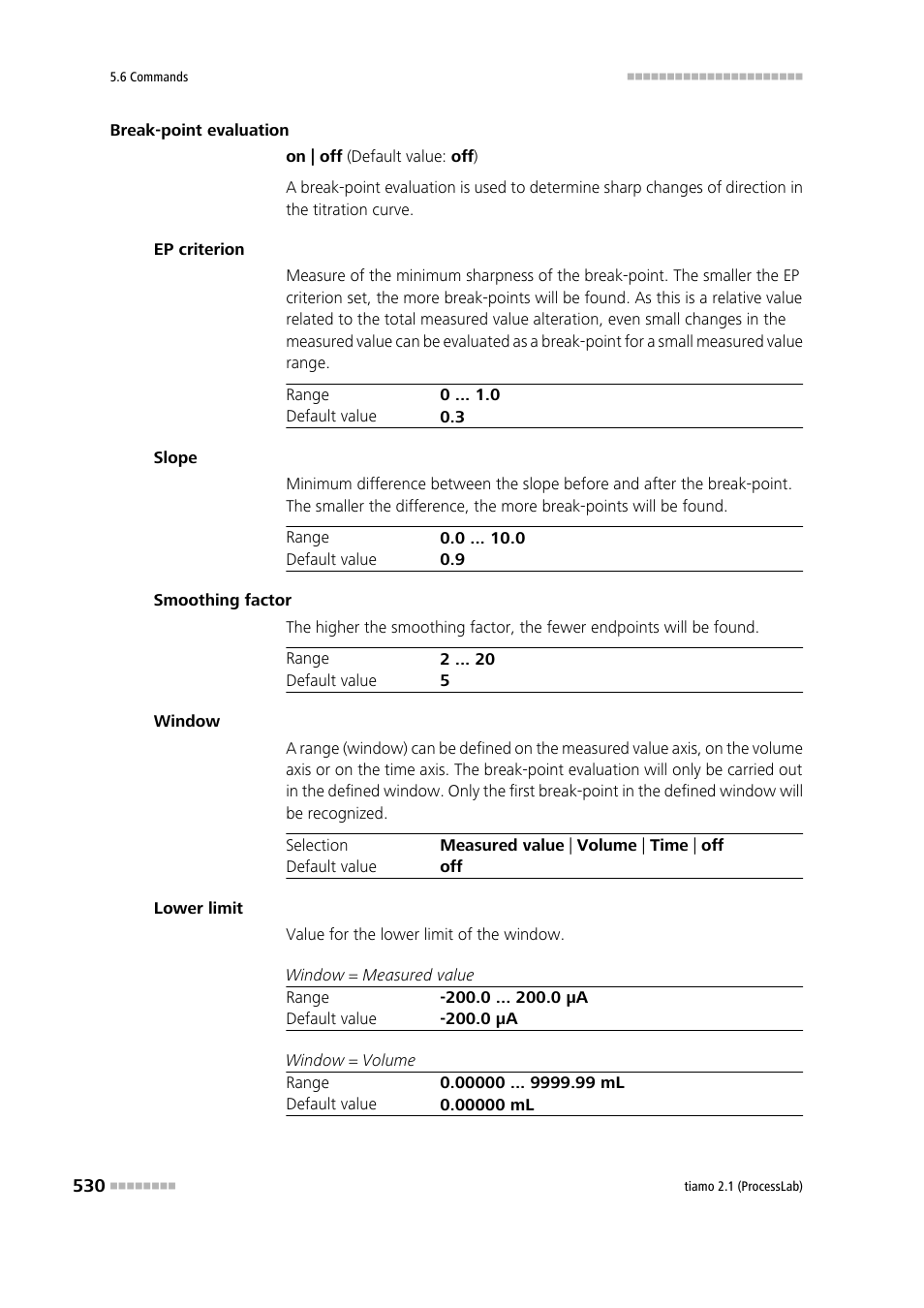 Metrohm tiamo 2.1 (ProcessLab) User Manual | Page 546 / 1602