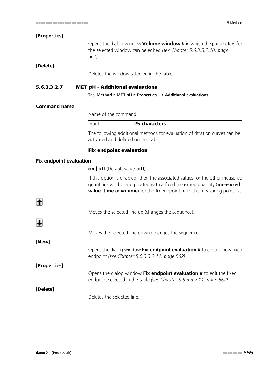 7 met ph - additional evaluations, Additional evaluations | Metrohm tiamo 2.1 (ProcessLab) User Manual | Page 571 / 1602