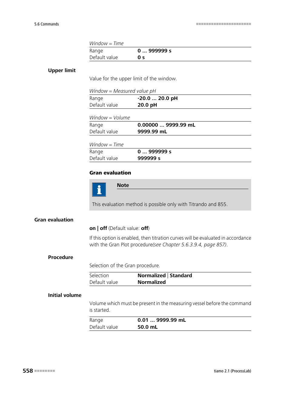 Metrohm tiamo 2.1 (ProcessLab) User Manual | Page 574 / 1602