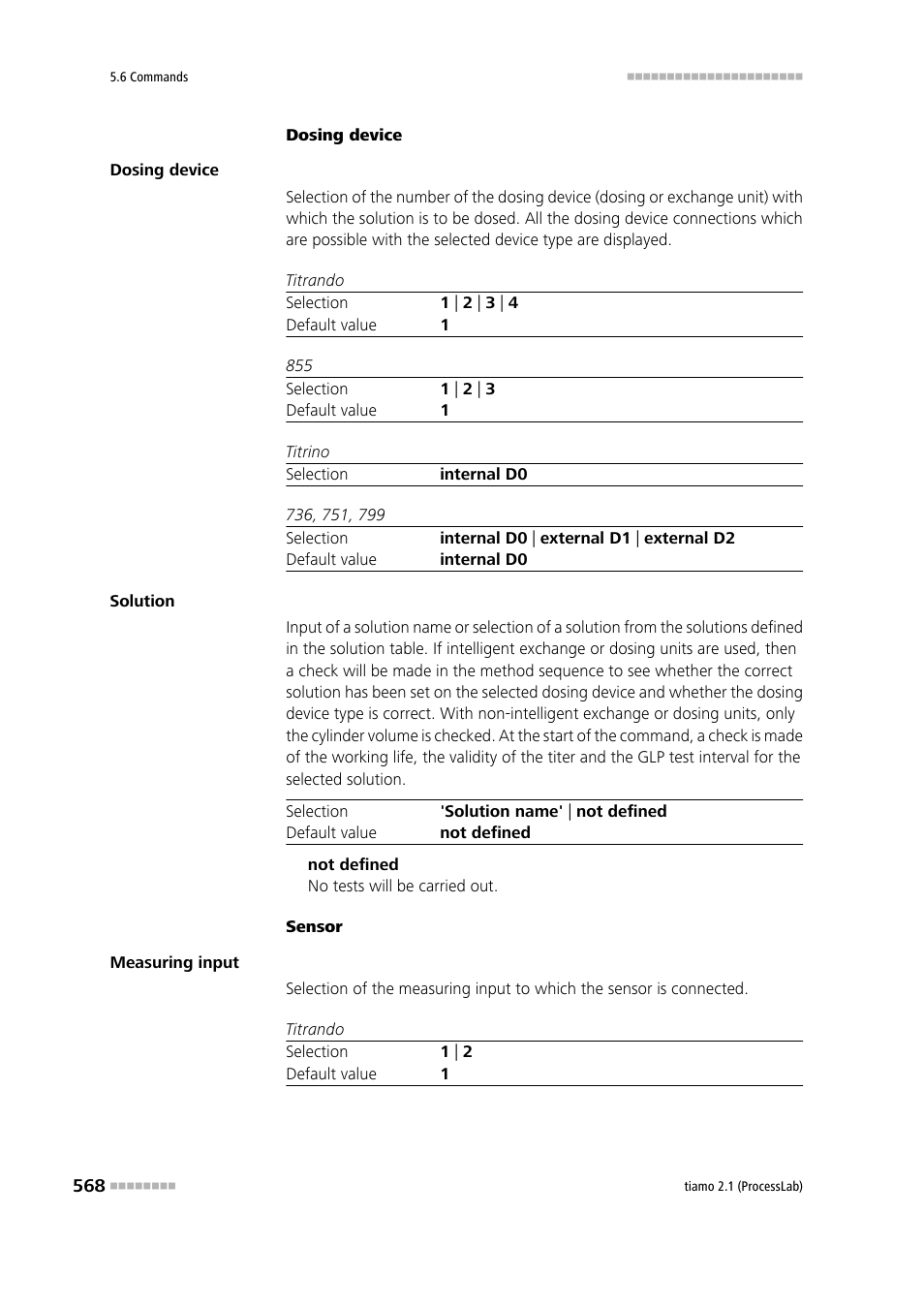 Metrohm tiamo 2.1 (ProcessLab) User Manual | Page 584 / 1602