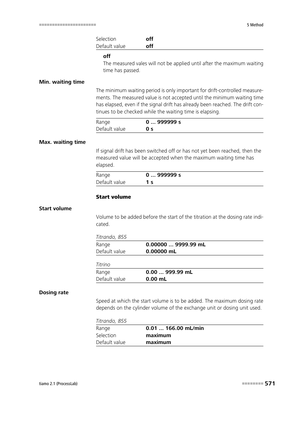 Metrohm tiamo 2.1 (ProcessLab) User Manual | Page 587 / 1602