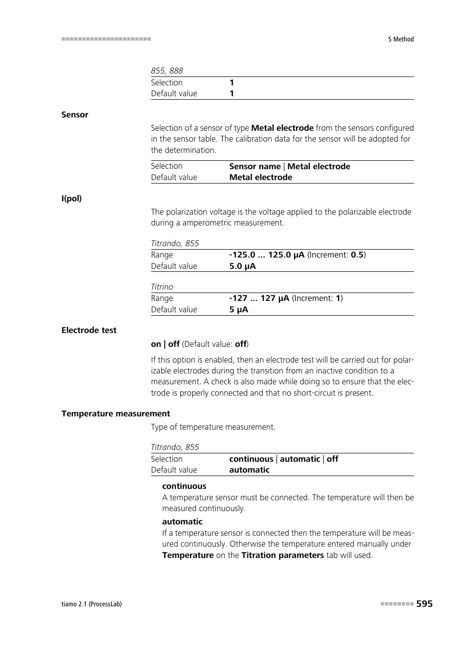 Metrohm tiamo 2.1 (ProcessLab) User Manual | Page 611 / 1602