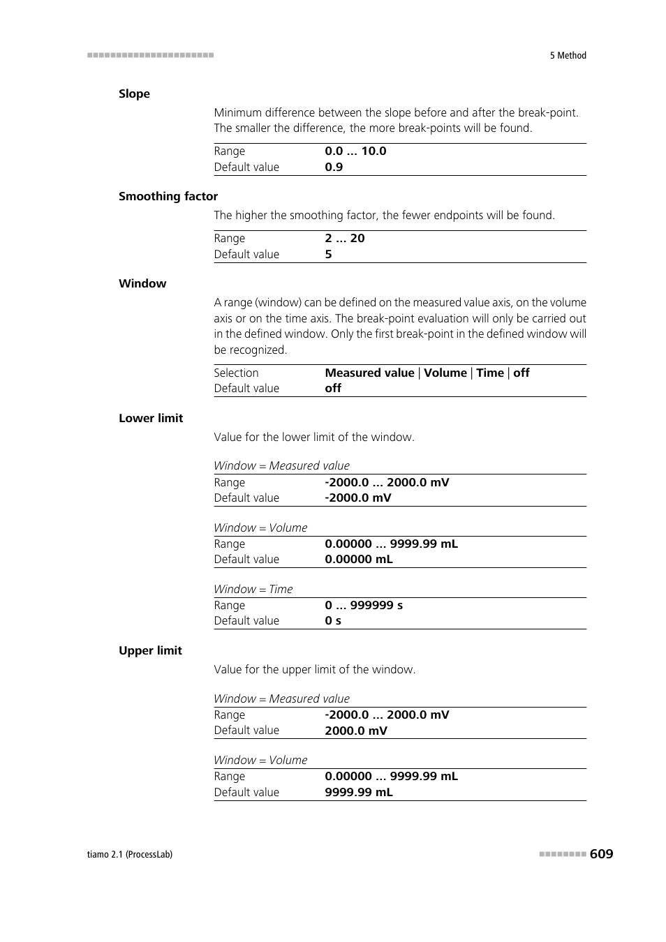 Metrohm tiamo 2.1 (ProcessLab) User Manual | Page 625 / 1602