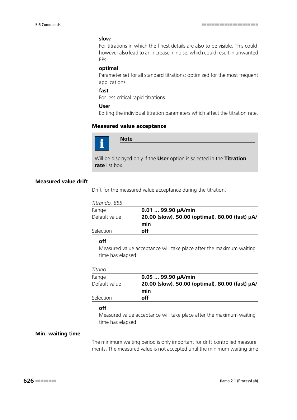 Metrohm tiamo 2.1 (ProcessLab) User Manual | Page 642 / 1602