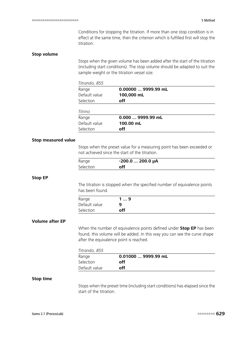 Metrohm tiamo 2.1 (ProcessLab) User Manual | Page 645 / 1602