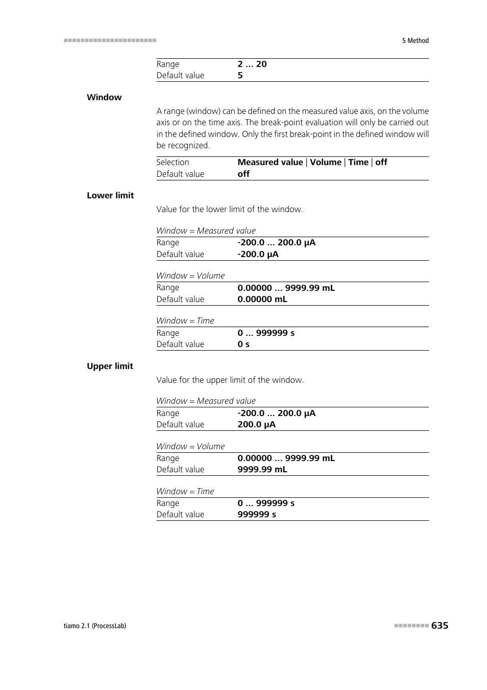 Metrohm tiamo 2.1 (ProcessLab) User Manual | Page 651 / 1602