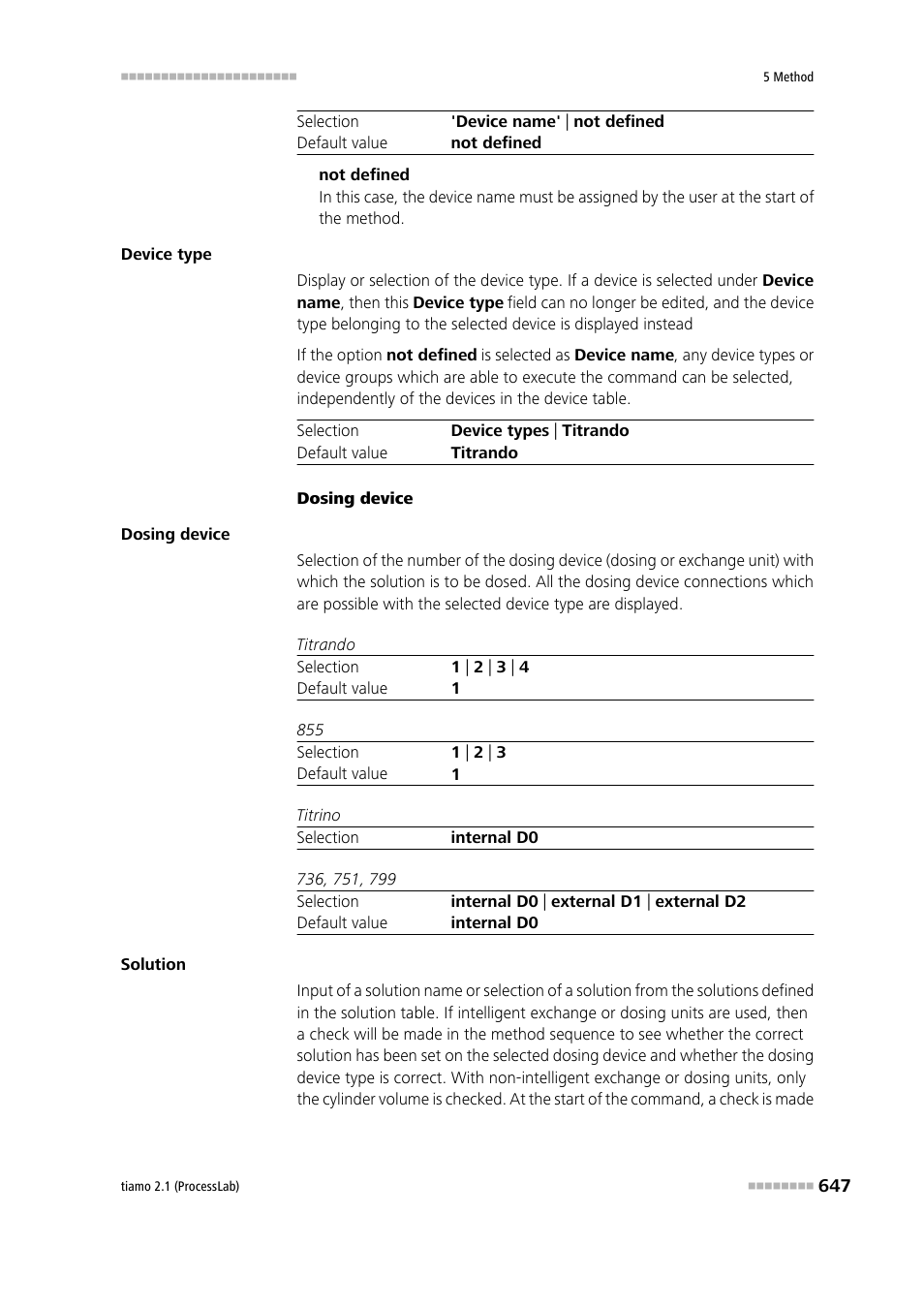 Metrohm tiamo 2.1 (ProcessLab) User Manual | Page 663 / 1602