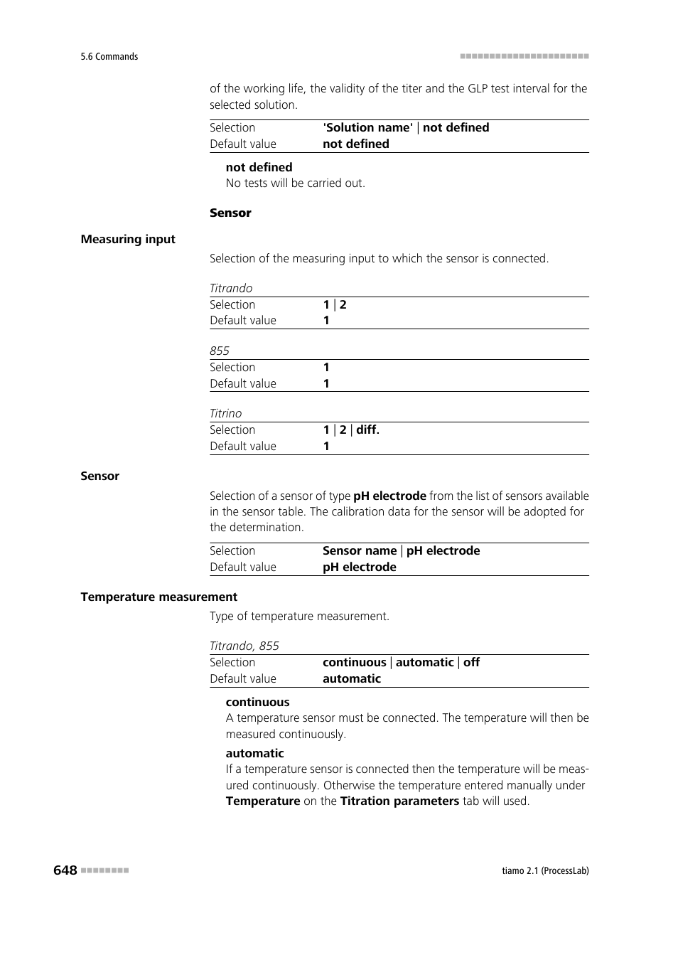 Metrohm tiamo 2.1 (ProcessLab) User Manual | Page 664 / 1602