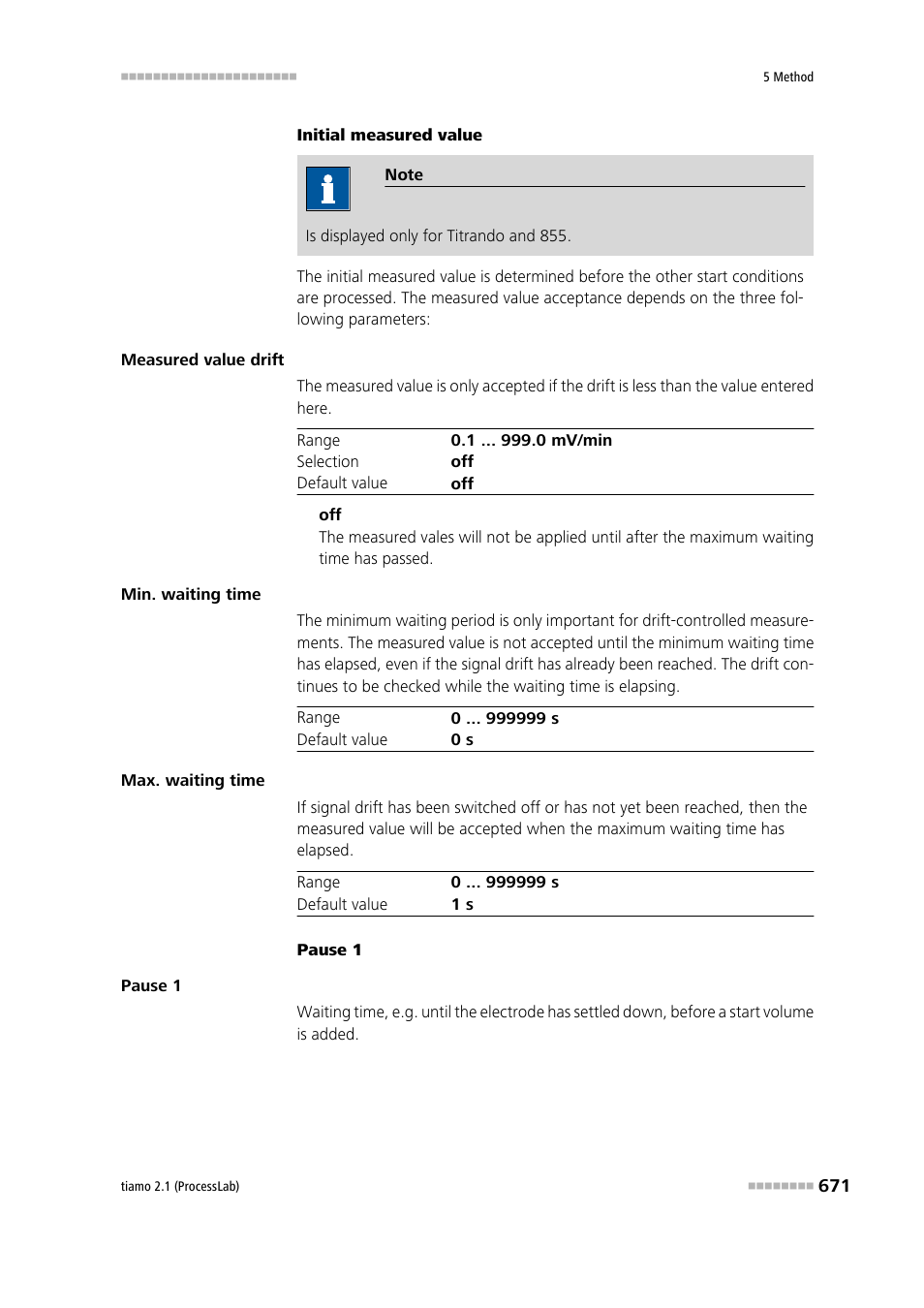 Metrohm tiamo 2.1 (ProcessLab) User Manual | Page 687 / 1602