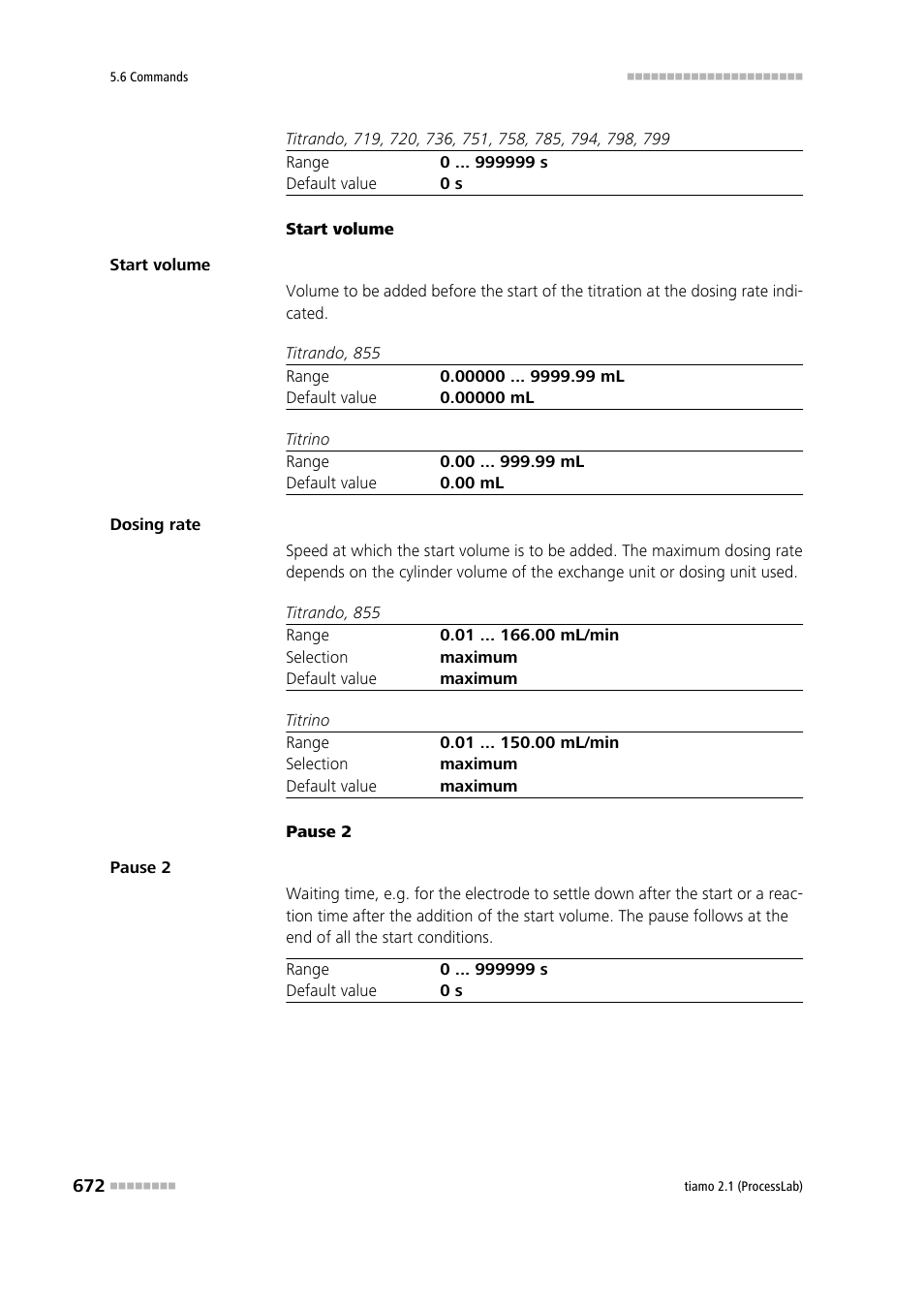 Metrohm tiamo 2.1 (ProcessLab) User Manual | Page 688 / 1602