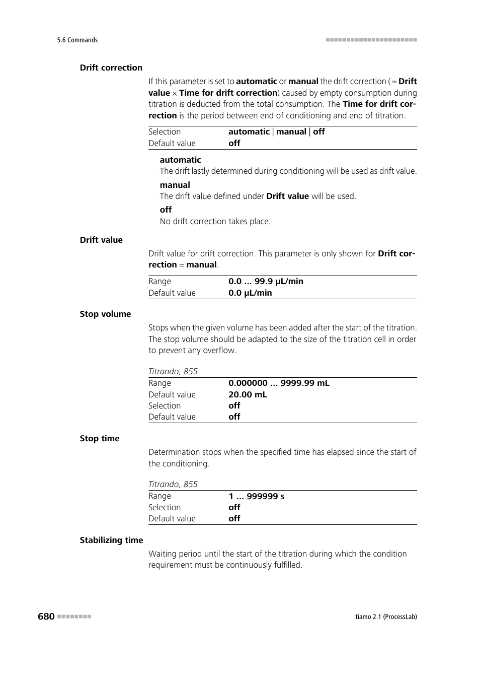 Metrohm tiamo 2.1 (ProcessLab) User Manual | Page 696 / 1602