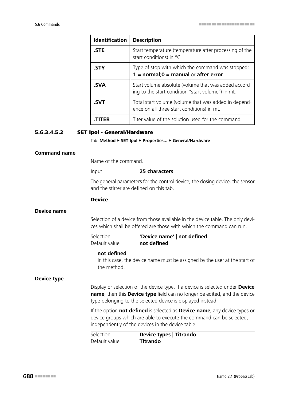 2 set ipol - general/hardware, General/hardware | Metrohm tiamo 2.1 (ProcessLab) User Manual | Page 704 / 1602