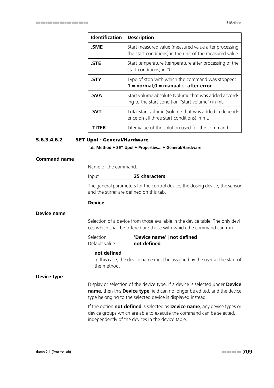 2 set upol - general/hardware, General/hardware | Metrohm tiamo 2.1 (ProcessLab) User Manual | Page 725 / 1602