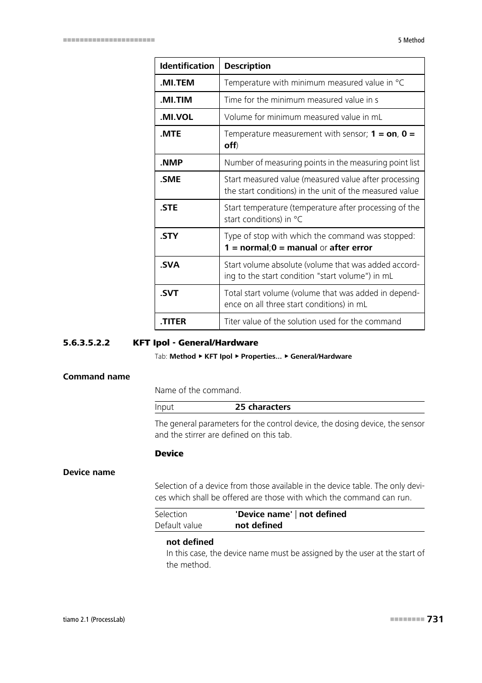 2 kft ipol - general/hardware, General/hardware | Metrohm tiamo 2.1 (ProcessLab) User Manual | Page 747 / 1602