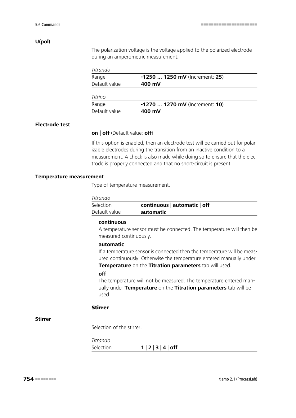Metrohm tiamo 2.1 (ProcessLab) User Manual | Page 770 / 1602