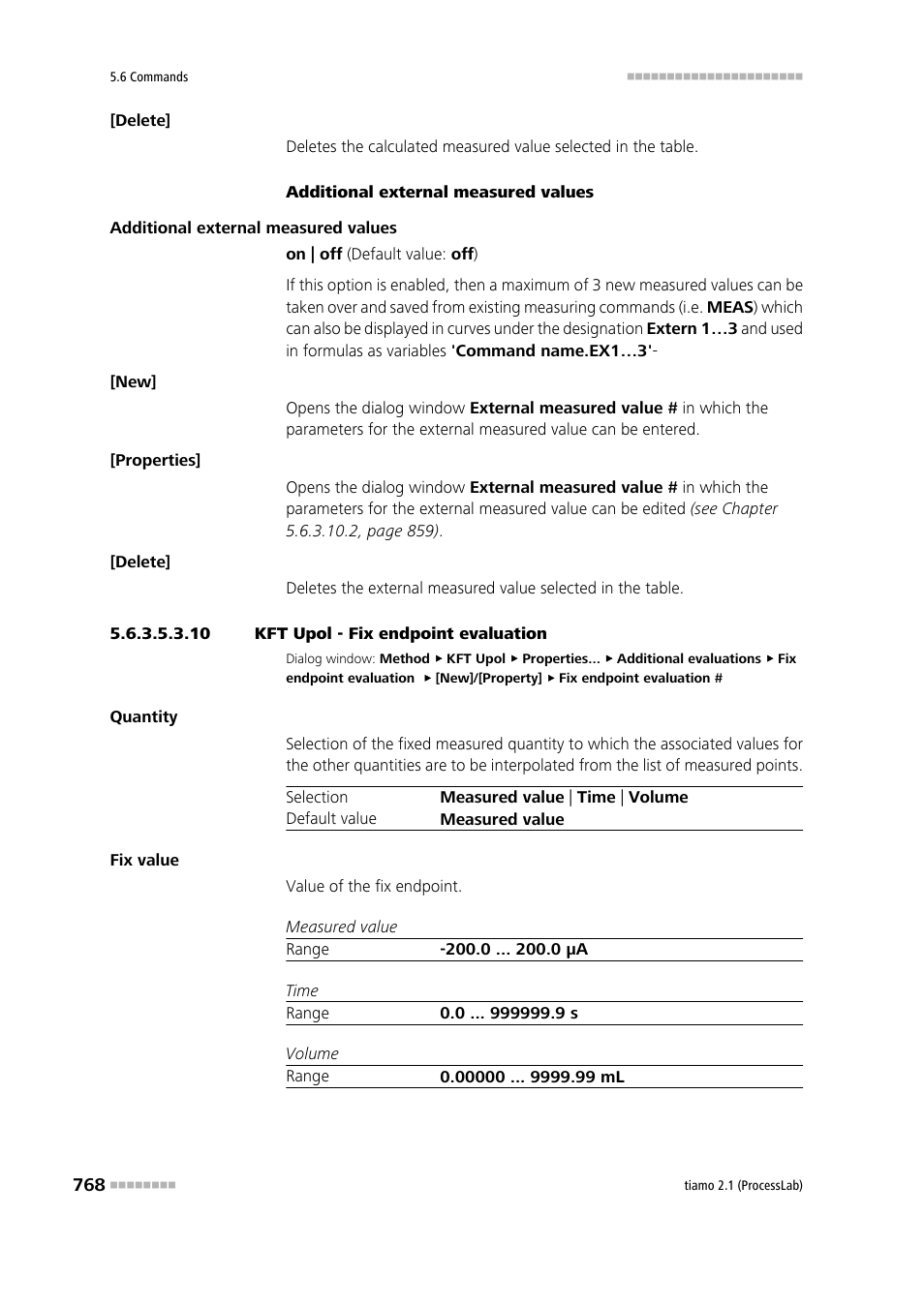 10 kft upol - fix endpoint evaluation | Metrohm tiamo 2.1 (ProcessLab) User Manual | Page 784 / 1602