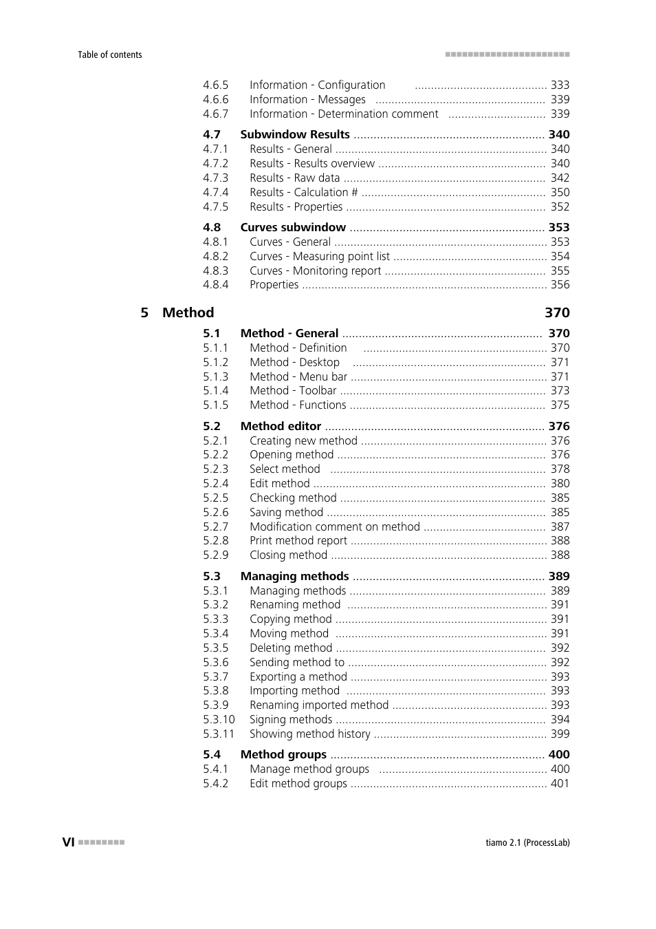 Metrohm tiamo 2.1 (ProcessLab) User Manual | Page 8 / 1602