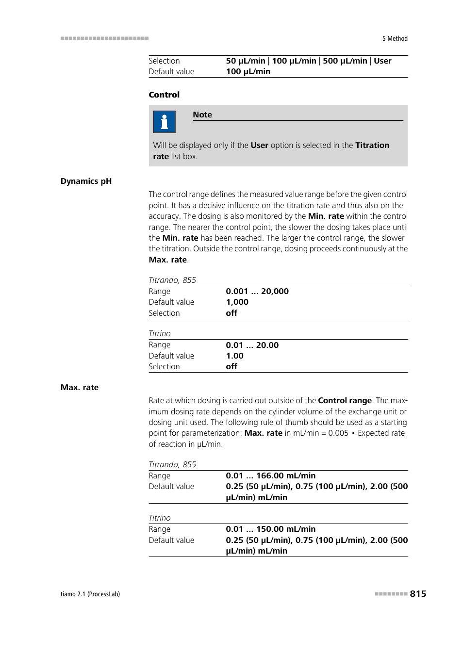 Metrohm tiamo 2.1 (ProcessLab) User Manual | Page 831 / 1602