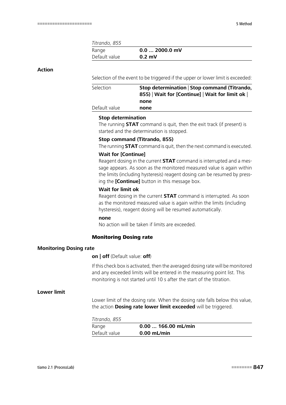 Metrohm tiamo 2.1 (ProcessLab) User Manual | Page 863 / 1602