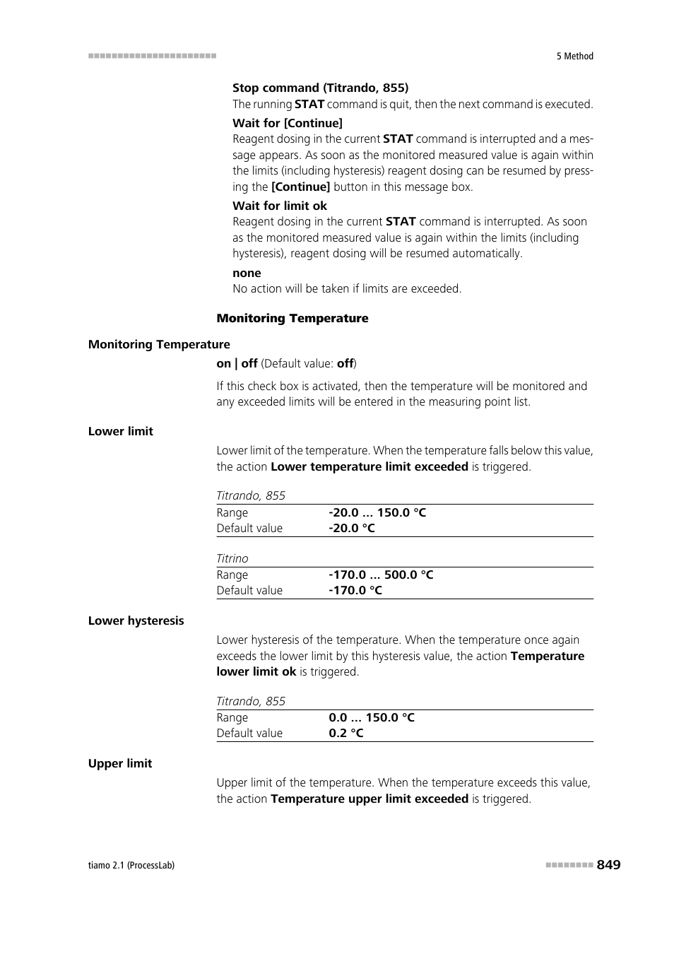 Metrohm tiamo 2.1 (ProcessLab) User Manual | Page 865 / 1602