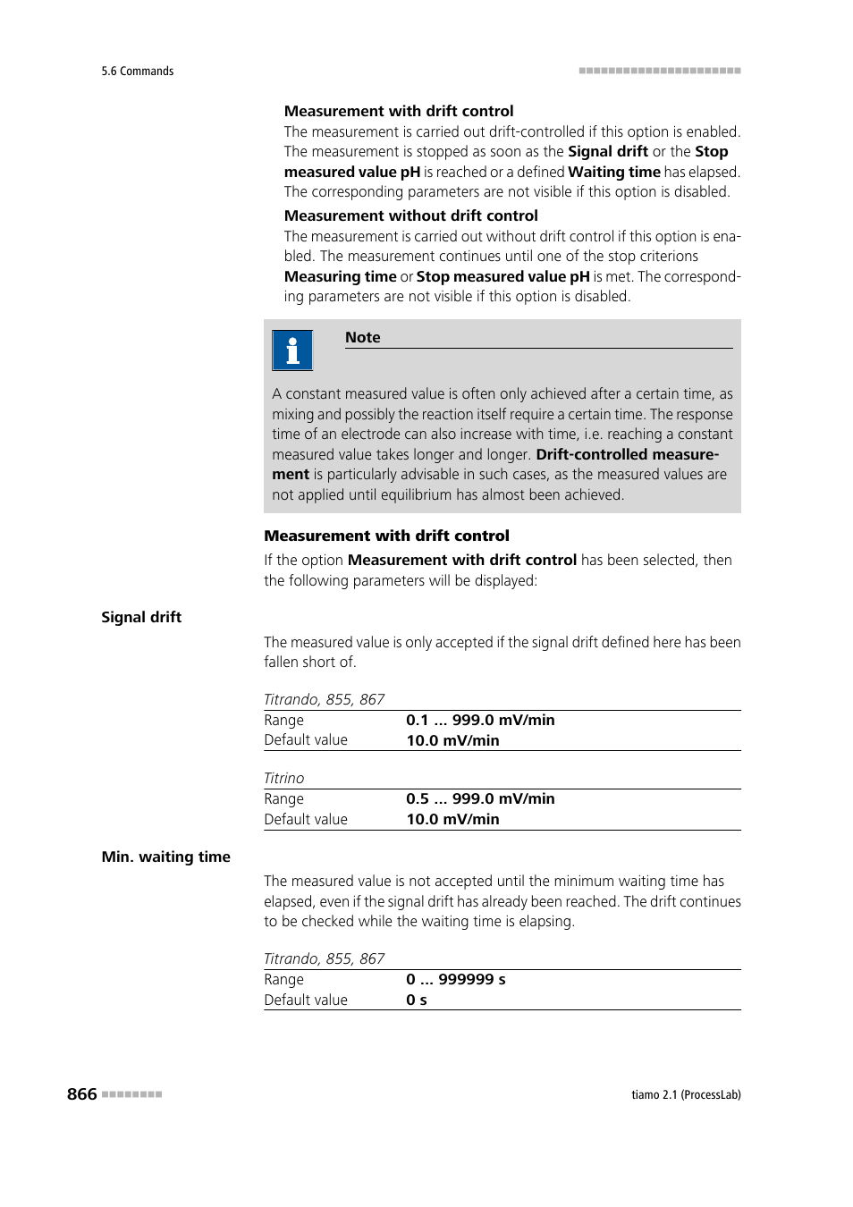 Metrohm tiamo 2.1 (ProcessLab) User Manual | Page 882 / 1602