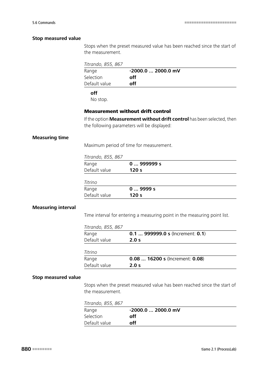 Metrohm tiamo 2.1 (ProcessLab) User Manual | Page 896 / 1602