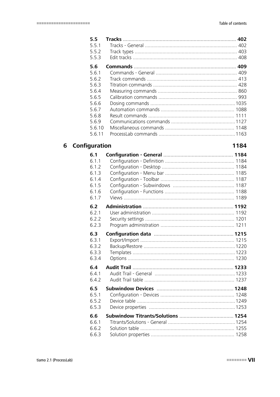 Metrohm tiamo 2.1 (ProcessLab) User Manual | Page 9 / 1602