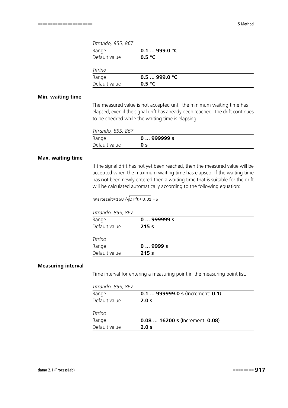 Metrohm tiamo 2.1 (ProcessLab) User Manual | Page 933 / 1602